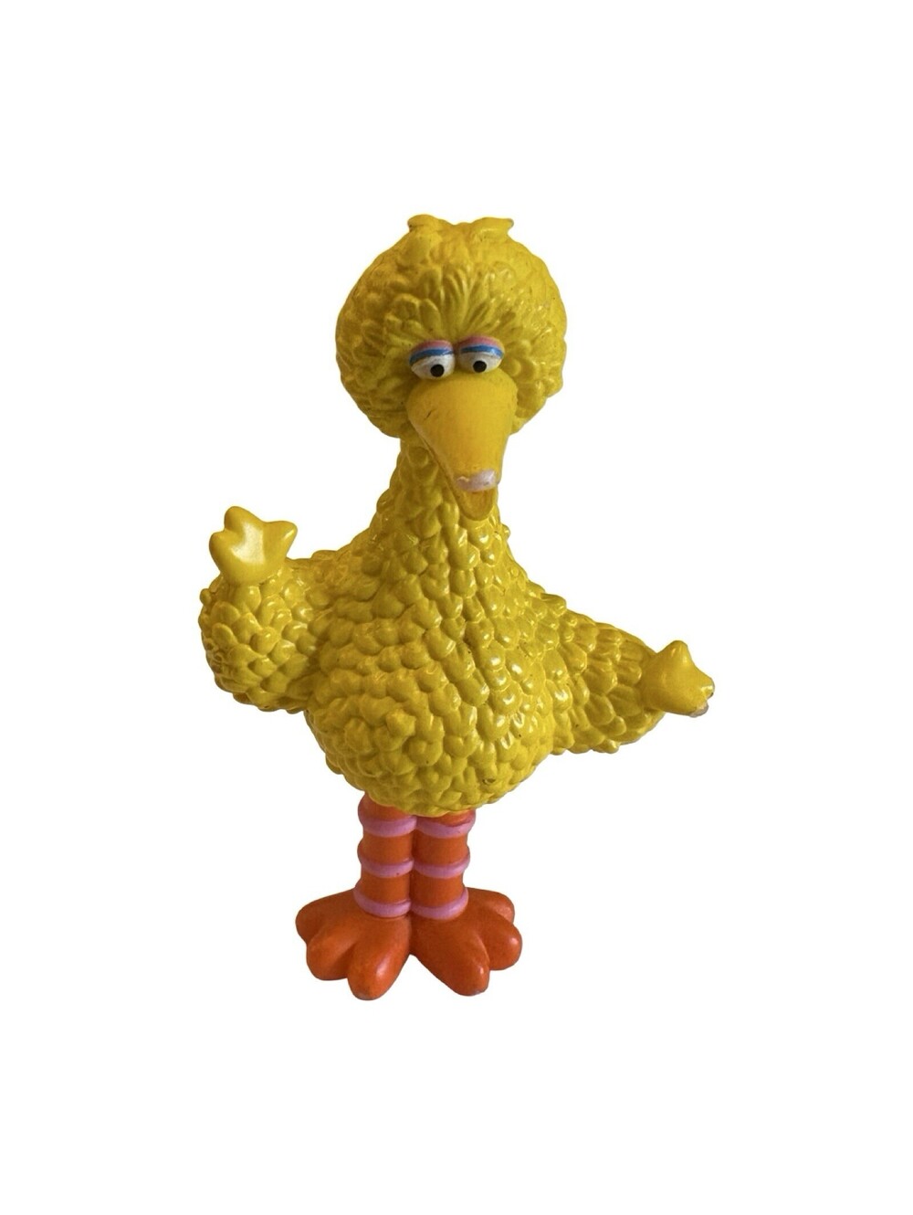 Sesame Street Place Big Bird Fill A Bus 3.5" Toy Sea World Busch PVC Figure